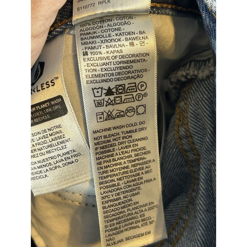 Levi’s 94 Baggy Jeans Womens Size 27 Medium Wash High Rise Relaxed Straight - Picture 5 of 5